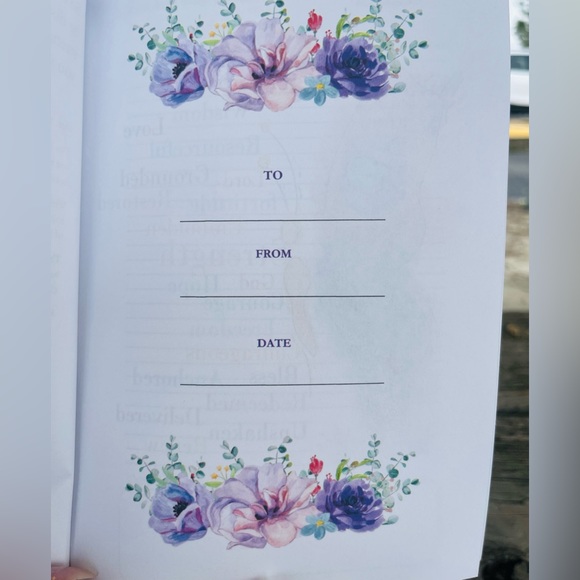 I Will Not Be Shaken Prayer Journal Notebook Gift Book - Picture 6 of 12